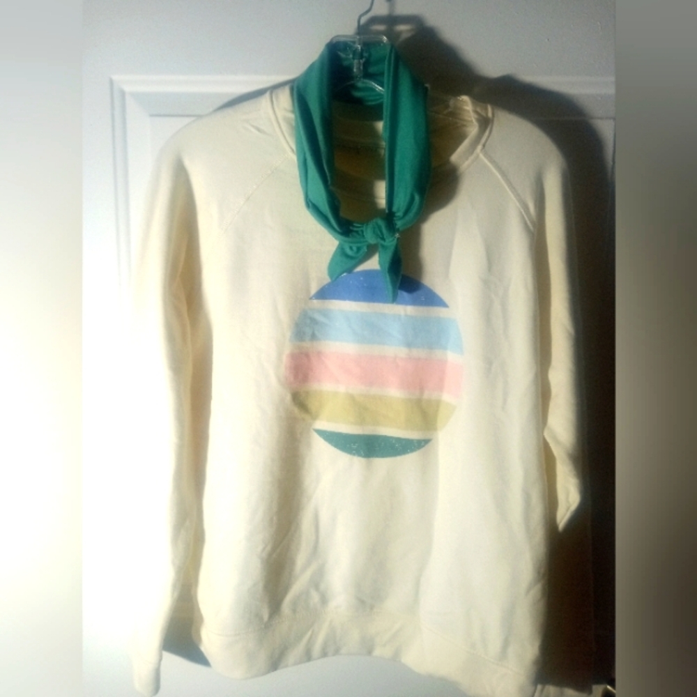 78 & SUNNY logo graphic pullover